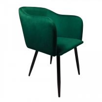 Кресло Orly, зеленый, велюр фотография