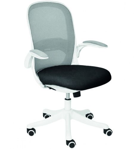 картинка Кресло поворотное Scally, светло-серый, сетка