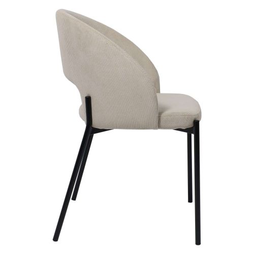 картинка Стул ELSA, капучино велюр Fjord27/черный