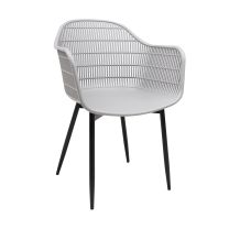 Кресло Bert, серый, пластик фотография