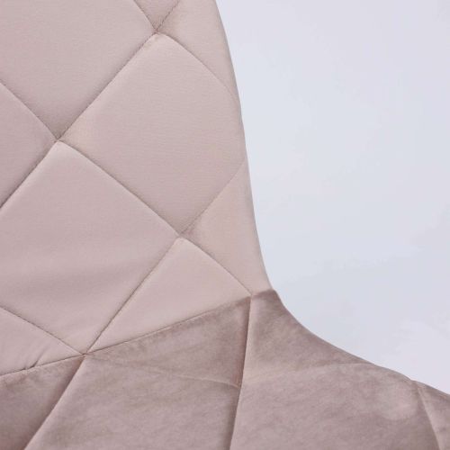 картинка Стул GILL, бежевый велюр/черный