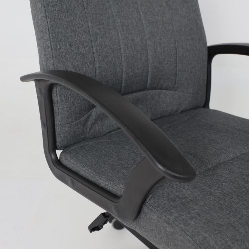 картинка Кресло поворотное Polo, серый, ткань