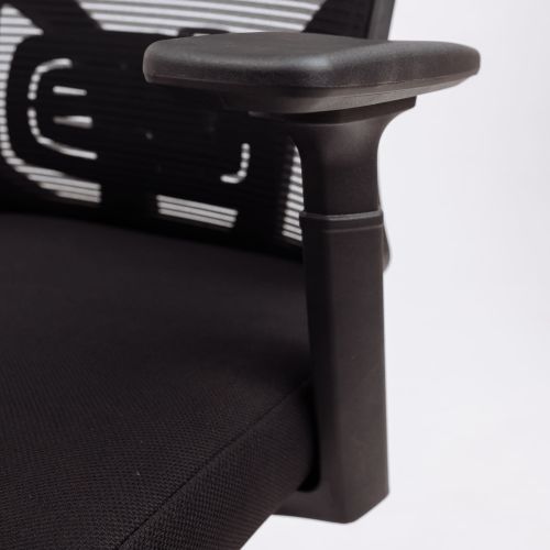 картинка Кресло поворотное Norman, черный, ткань