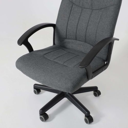 картинка Кресло поворотное Polo, серый, ткань