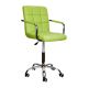 картинка Кресло поворотное Rosio, светло-зелёный, экокожа
