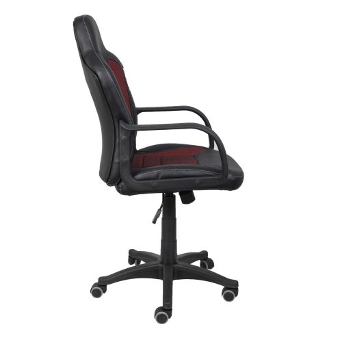 картинка Кресло поворотное Atik, черный+красный, eco