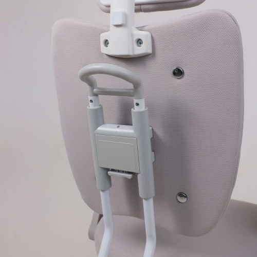 картинка Кресло поворотное Twins, серый, ткань