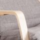 картинка Кресло-качалка Smart, серый, ткань