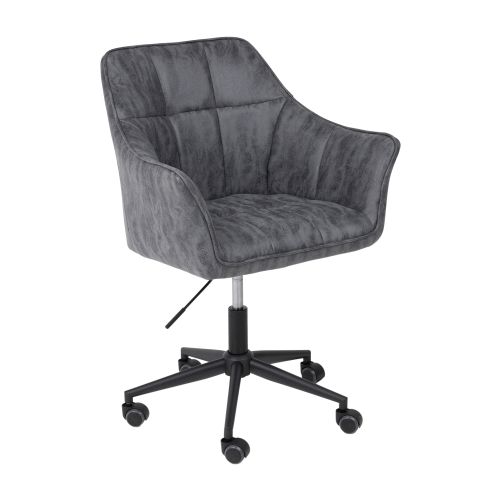 картинка Кресло поворотное Barren, винтажный серый, ткань