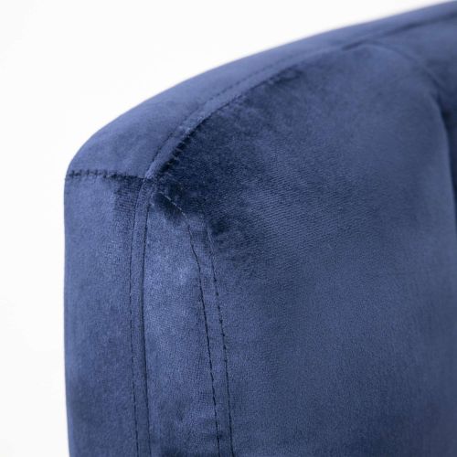 картинка Кресло поворотное Caesar, темно-синий, велюр