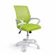 картинка Кресло поворотное RICCI NEW, WHITE (салатовый)