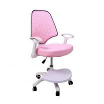 Кресло поворотное CINEMA, ткань, (розовый) фотография