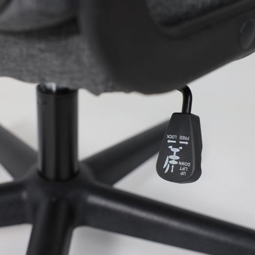 картинка Кресло поворотное Polo, серый, ткань