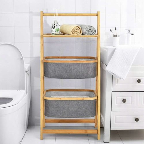 картинка Стойка для белья PANSY (IRIS), бамбук