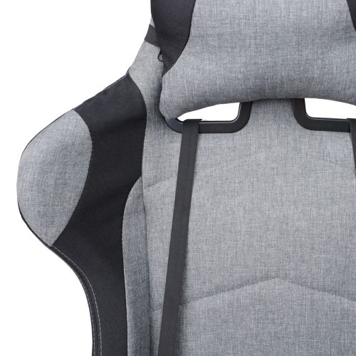 картинка Кресло поворотное Savage, серый + черный, ткань