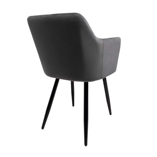 картинка Кресло Brit, серый, велюр