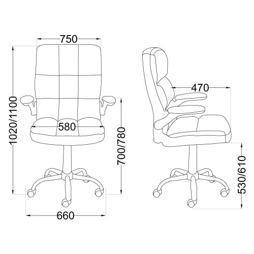 картинка Кресло поворотное Caesar, светло-бежевый, велюр