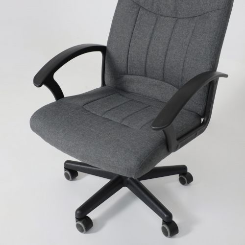 картинка Кресло поворотное Polo, серый, ткань