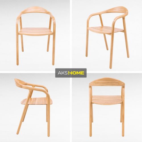 картинка Стул Био, покрытие бесцветное, массив дуба