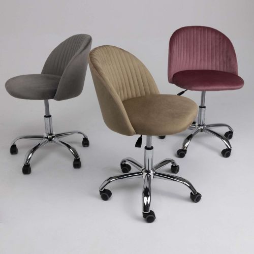 картинка Кресло поворотное Sirena, бежевый, велюр