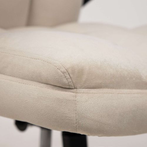 картинка Кресло поворотное Caesar, светло-бежевый, велюр