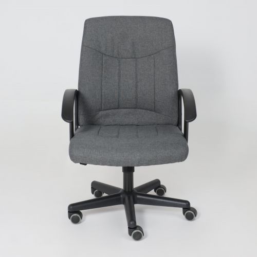 картинка Кресло поворотное Polo, серый, ткань