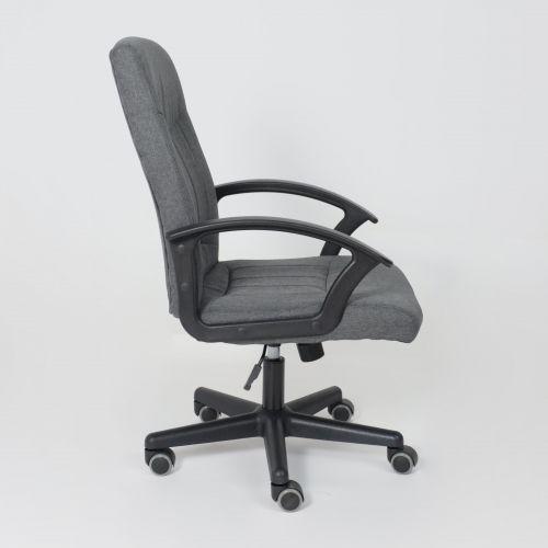 картинка Кресло поворотное Polo, серый, ткань