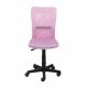 картинка Кресло поворотное Tempo, розовый, ткань + сетка