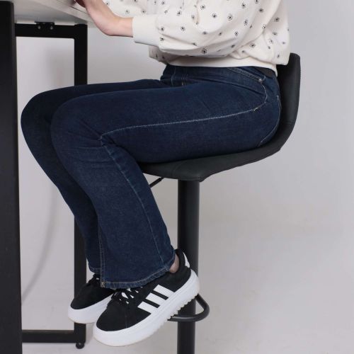 картинка Стул барный Madrid, черный, ткань