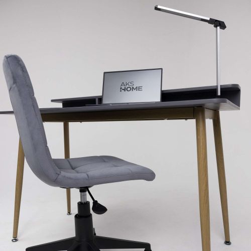 картинка Стол письменный Jasper, серый, металл