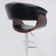 картинка Стул барный Rossi, черный, экокожа