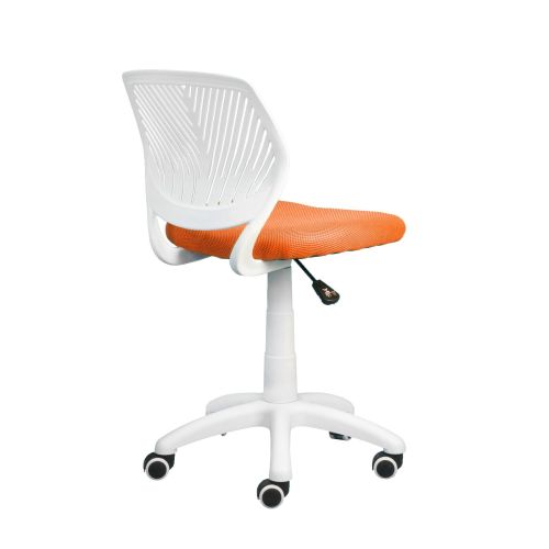 картинка Кресло поворотное Pixel, оранжевый, сетка