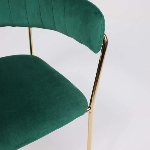 картинка Кресло Geneva, зеленый, велюр