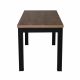 картинка Стол раздвижной Black, 110(149)*67, дуб канзас, лдсп