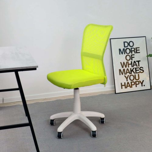 картинка Кресло поворотное Eva, салатовый, сетка