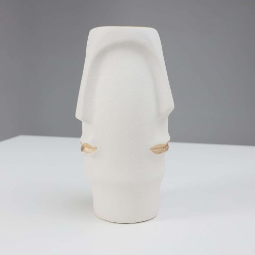 картинка Ваза керамическая COLD, белый, 13*13*25см