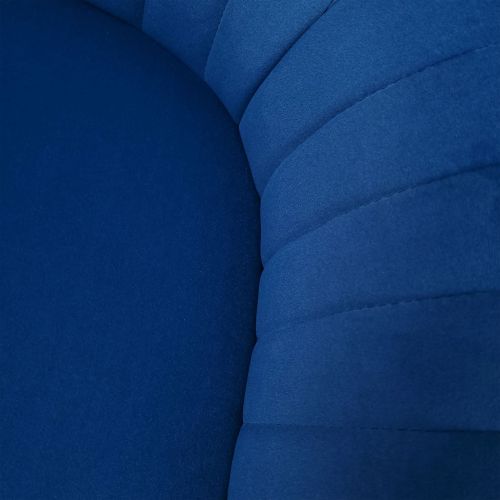 картинка Кресло Шер, синий, велюр