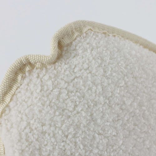 картинка Кресло складное Maggy, белый, искусственный мех