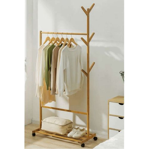 картинка Стойка для одежды CAMELLIA, бамбук