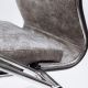 картинка Кресло поворотное Метта, светло-серый, велюр