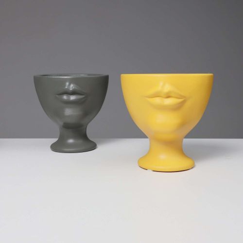 картинка Ваза керамическая ADRIA, желтый, 15*15*15см