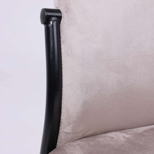 картинка Стул DENVER, темно-бежевый велюр HLR-09/черный