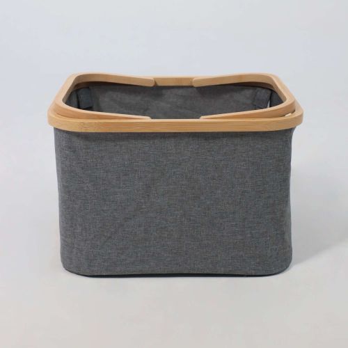 картинка Корзина для белья IRIS - 2, бамбук