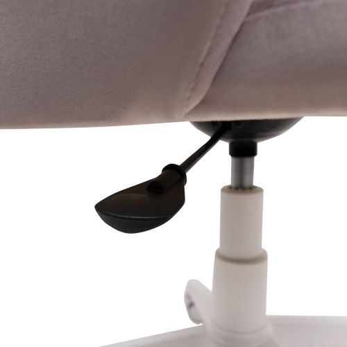 картинка Кресло поворотное AV 308, бледно-сиреневый, бархат