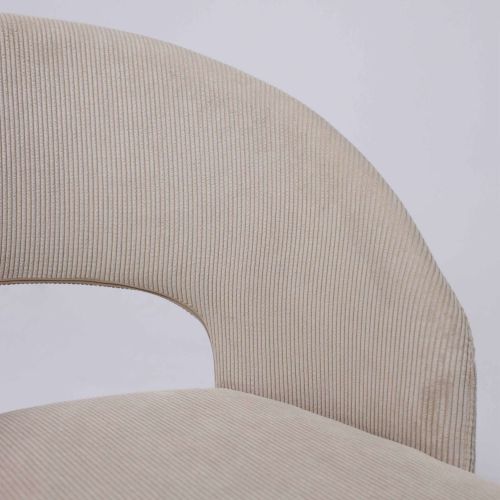 картинка Стул ELSA, капучино велюр Fjord27/черный