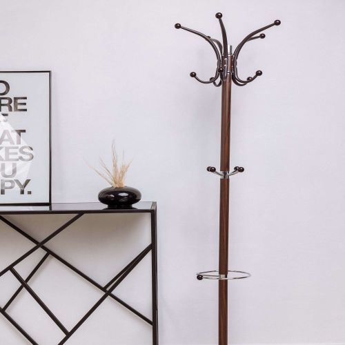 картинка Вешалка напольная Antika, коричневый, металл