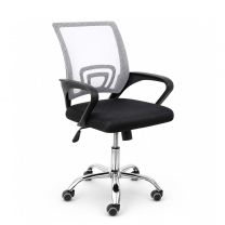 Кресло поворотное Ricci New, серый, сетка фотография