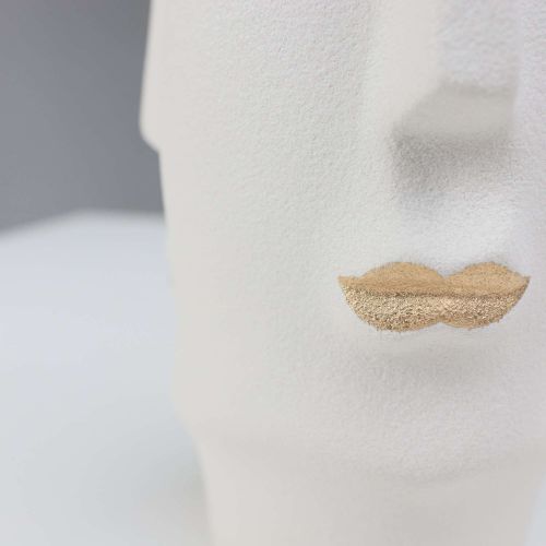 картинка Ваза керамическая COLD, белый, 13*13*25см