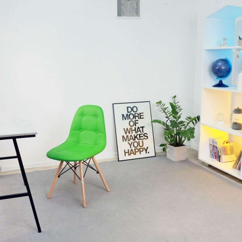 картинка Стул Kord, зеленый, экокожа