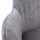 картинка Кресло поворотное Sark, серый, велюр